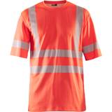 Blåkläder Slutet hälområde Arbetskläder & Utrustning Blåkläder T-Shirt Varsel Varselröd