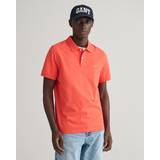 Gant Herr - Orange Kläder Gant Herr Regular fit Shield pikétröja