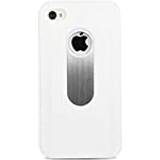 Hi-fun Mobiltillbehör Hi-fun Cavatappi skyddsskal för iPhone 4, vit
