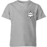 Toy Story Barnkläder Toy Story Sheriff Woody Badge Kids' T-Shirt Grey 11-12 Years