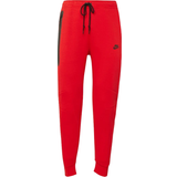 Herr - Röda Byxor & Shorts Nike Sportswear Tech Fleece Joggers Men's - University Red/Black