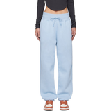 Fleece - Oversize Byxor & Shorts Nike Sportswear Phoenix Fleece Women's High Waisted Oversized Sweatpants - Light Armory Blue/Sail