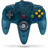 Högtalare - Transparent Spelkontroller TeknoGame Clear Teal Gamepad Nintendo 64