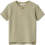 Barnkläder Lil'Atelier Moss Gray Gago Fan T-Shirt-122/128
