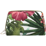 Skinn Necessärer & Sminkväskor ASEELO Tropical Leaves Makeup Bag - Multicolour