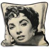 Riva Home Kuddar Riva Home Elizabeth Taylor Photographic Print Feather Complete Decoration Pillows Black