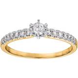 Diamanter - Förlovningsringar Smycken Guldfynd Ring - Gold/Diamonds