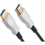 HDMI aktiv - USB-kabel Kablar Nördic HDMI-F051 2.1 HDMI - HDMI M-M 50m