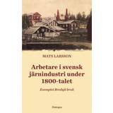 Böcker Arbetare i svensk järnindustri under 1800-talet (Häftad)