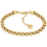 Tommy Hilfiger Dam Armband Tommy Hilfiger Intertwined Chain Bracelet - Gold
