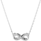 Swarovski Halsband Swarovski Hyperbola Pendant Neckalce - Silver/Transparent