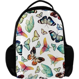 Butterflies Pattern Backpack - Multicolour