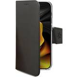 Celly Mobiltillbehör Celly Wallet Case iPhone 15 Pro Max Svart