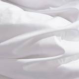Silke Underlakan Donna Karan Silk Indulgence Double Bed Sheet White