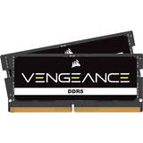 Corsair SO-DIMM DDR5 RAM minnen Corsair Vengeance Black DDR5 SO-DIMM 5200MHz 2x16GB ECC (CMSX32GX5M2A5200C44)