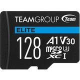 TeamGroup microSDXC Minneskort & USB-minnen TeamGroup Elite microSDXC Class 10 UHS-I U3 V30 A1 128GB
