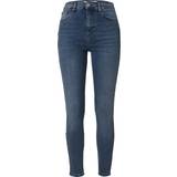 Topshop Dam Jeans Topshop – Jamie – Blå jeans-Grå/a