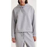 Moncler Gråa - Polyester Kläder Moncler Women's Hoodie Sweater Grey