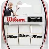 Grepplindor Wilson Pro Wh Squash Overgrip 3-pack