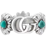 Harts Ringar Gucci Double G Ring - Silver/Mother Of Pearl