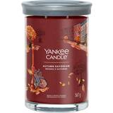 Yankee Candle Gråa Inredningsdetaljer Yankee Candle Autumn Daydream Red/Grey Doftljus 567g