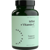 C-vitaminer Vitaminer & Mineraler Great Earth MSM 1000mg + Vitamin C 120 st