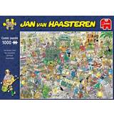 Klassiska pussel Jumbo Jan Van Haasteren the Garden Center 1000 Pieces