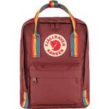 Herr - Röda Väskor Fjällräven Kånken Rainbow Mini - Ox Red/Rainbow Pattern