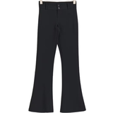 Gina Tricot Y2k Bootcut Trousers - Black