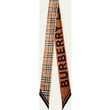 Burberry Accessoarer Burberry Check silk scarf beige One fits all