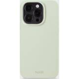 Skal & Fodral Holdit Phone Case Silicone White Moss iPhone 15 Pro