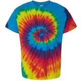 Batik Överdelar Colortone Tie-Dye CD100 Adult T-Shirt in Reactive Rainbow T1000, 1000