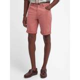 Barbour Herr Shorts Barbour Overdyed Twill Shorts, Pink