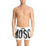 Moschino Badkläder Moschino Logo Swim Shorts White