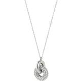 Bud to rose Halsband Bud to rose Lola Crystal Necklace, Clear/Silver