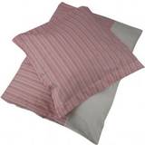 BabyTrold Textilier BabyTrold Junior sengetøj 100x130 Strib, Rød