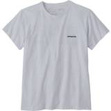 Dam - Jersey - Vita T-shirts Patagonia Women's P-6 Logo Responsibili-Tee - White