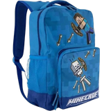 Minecraft Skolväskor Minecraft Elementary School Backpack - Light Blue