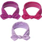 Bebisar Pannband Barnkläder Baby Headband Cotton Elastic Print Floral Bow Knot Turban Hairband 3pcs - SOD 01