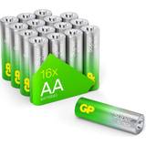 Alkaliska - Engångsbatterier Batterier & Laddbart GP Batteries Super Alkaline AA 16-pack