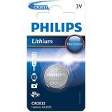 Batterier & Laddbart Philips CR2032