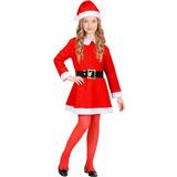 Widmann Children's Flannel Christmas Woman Costume