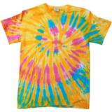 Batik - Dam T-shirts & Linnen Colortone Rainbow Tie-Dye Short Sleeve Heavyweight T-Shirt Multi