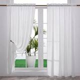 Akryl Gardiner & Tillbehör Shein Non-See-Through Velvet Opaque Privacy Curtains 2 Panels Drapes For Room Bedroom Doorway Divider Semi