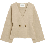 By Malene Birger Dam Koftor By Malene Birger Tinley Cardigan - Twill Beige