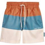 Playshoes Barnkläder Playshoes Kid's Beach-Short Color Block Boardshorts 134/140 Färg blå