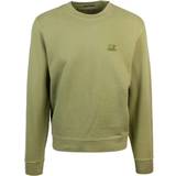 C.P. Company Herr - Stickad tröjor Överdelar C.P. Company Men's Diagonal Fleece Crew Sweat Green Olive