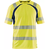 6XL Arbetskläder Blåkläder 3397-1013 Hi-Vis UV Protected T-shirt