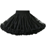 One Size Kjolar Shein Lolita Style Cloud Printed Chiffon Skirt, With Steel Hoop & Petticoat, Cosplay
