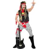 Multifärgad - Punk & Rock Maskeradkläder Widmann Rock Star Maskeraddräkt